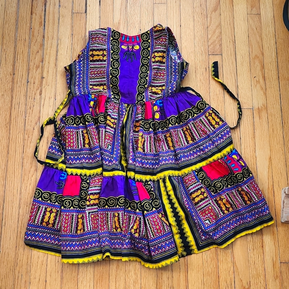 Girls Ankara African Dress